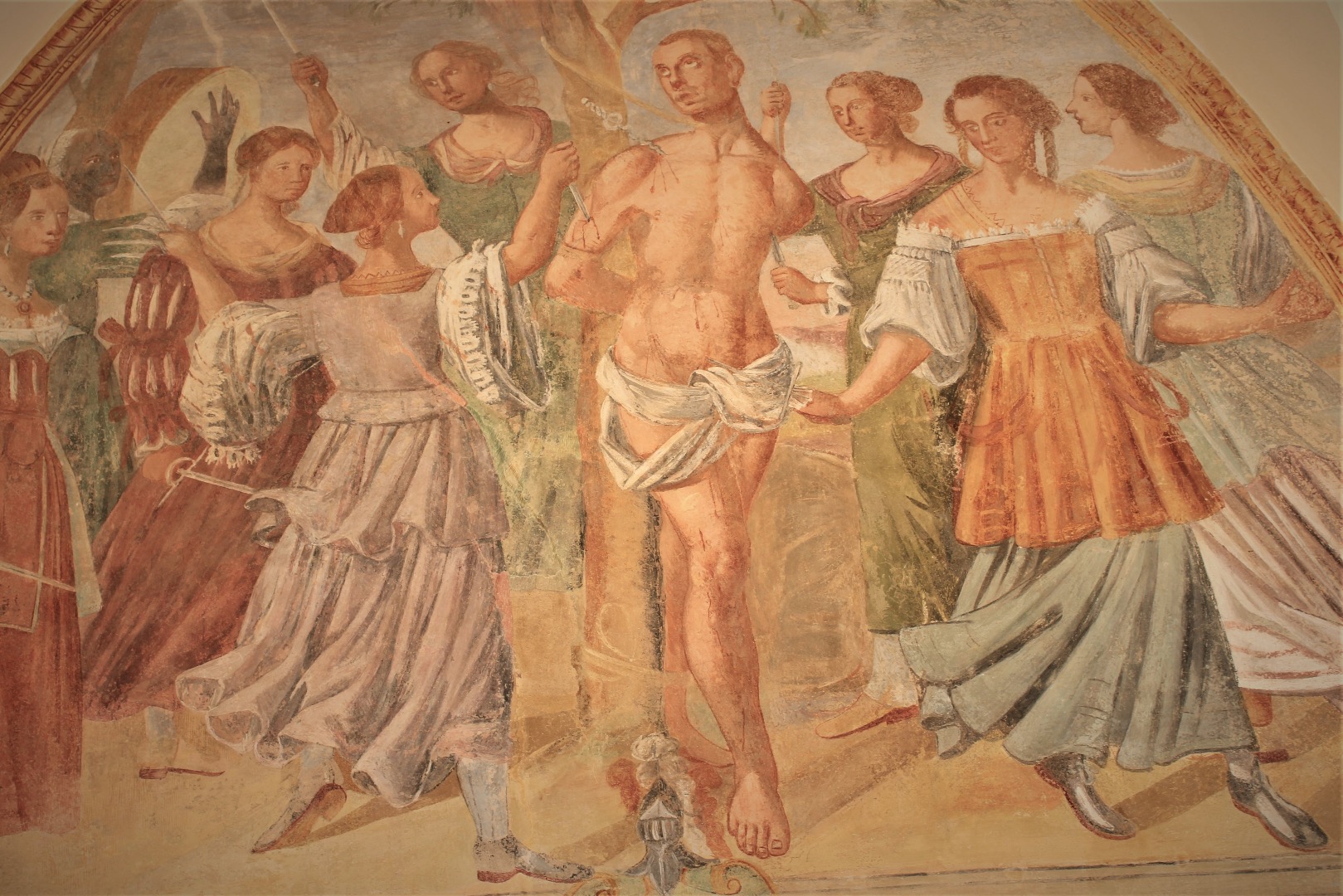 Foto 16 - Chiostro, affresco B. Antonio di S. Anna